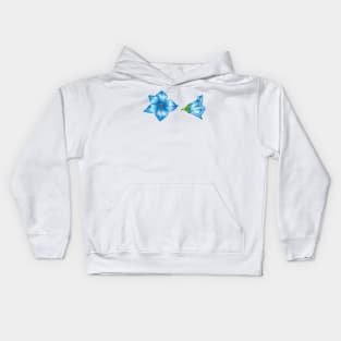 blue bells Kids Hoodie